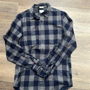 J.crew jcrew flannel slim button down small